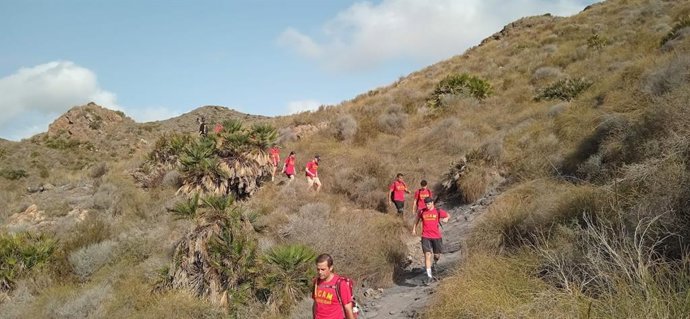 Participantes en uno los campus de la UCAM realizados en el medio natural
