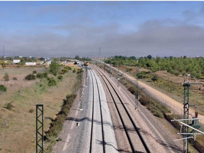 Obras entre León y Palencia de la AV a Asturias.