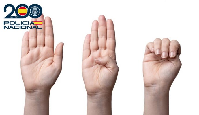 Detenido en Burgos por agresión sexual tras pedir auxilio la víctima mediante una señal con la mano .