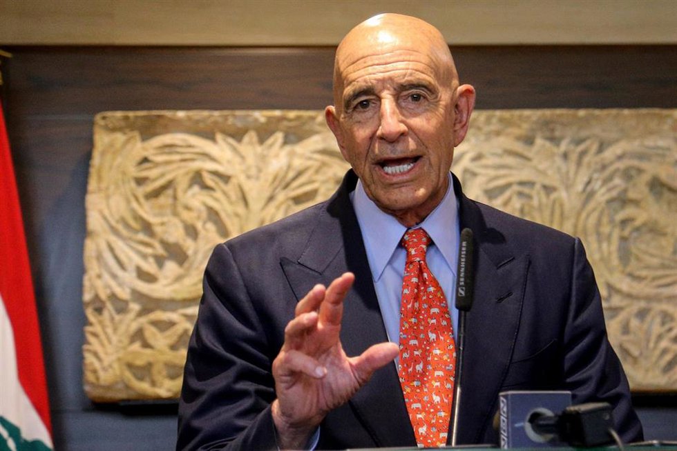 El enviado especial estadounidense para Siria, Thomas Barrack