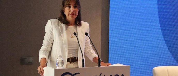 La presidenta del PP de Ronda (Málaga) y alcaldesa del municipio, María de la Paz Fernández, en una imagen de archivo