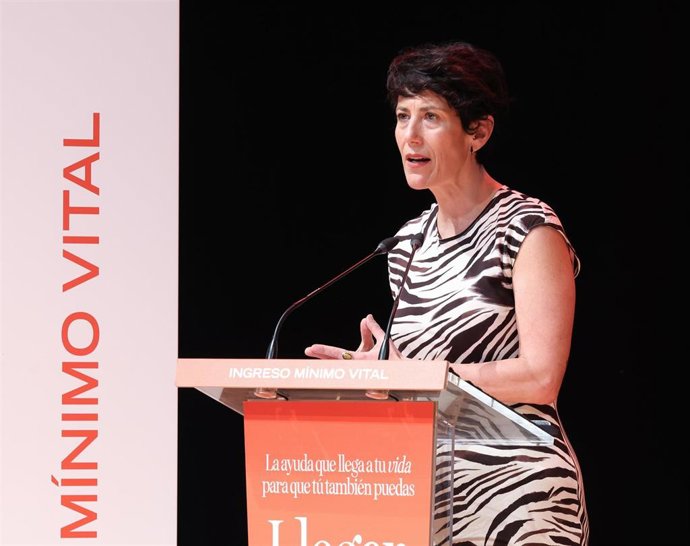 La ministra de Inclusión, Seguridad Social y Migraciones, Elma Saiz