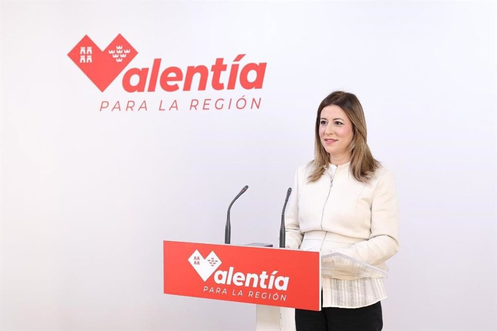 La portavoz del PSOE en la Región de Murcia, Isabel Gadea