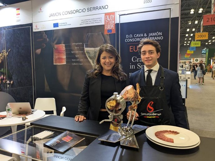 El jamón serrano español y la DO Cava se unen para reforzar su presencia en Estados Unidos