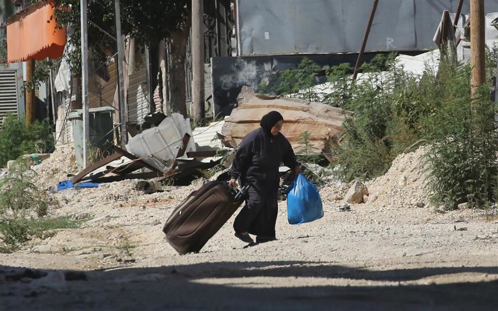 Imagen de archivo de una mujer en Tulkarem, Cisjordania.