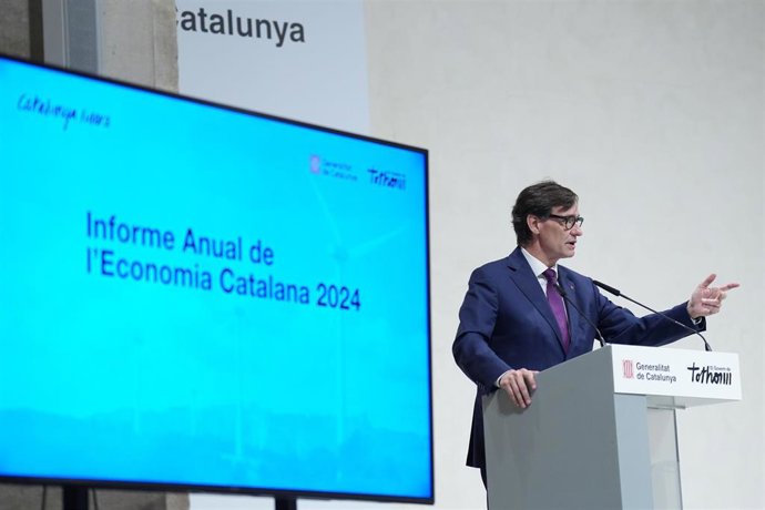 El presidente de la Generalitat, Salvador Illa.