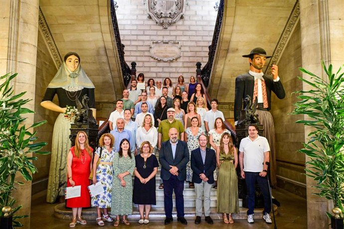 Acto de toma de posesión de 37 nuevos funcionarios del Ayuntamiento de Palma