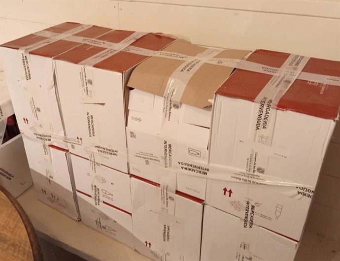 Botellas de vino con presunto fraude en el etiquetado