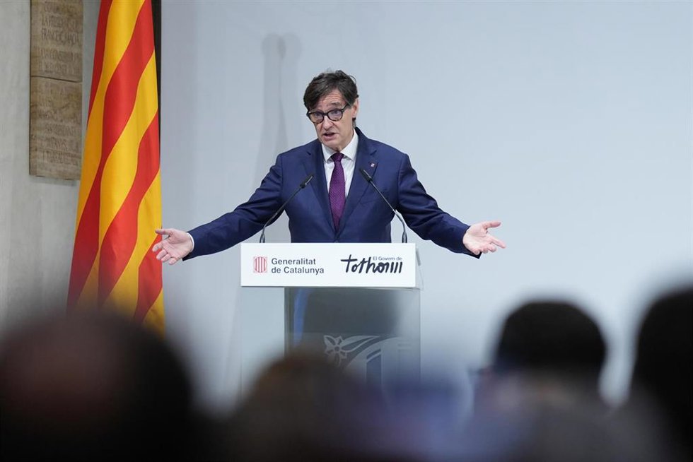 El presidente de la Generalitat, Salvador Illa.