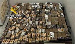 Material incautado en las operaciones.