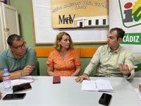 Valero (IU) pedirá un plan industrial para aumentar las plantillas del metal de las empresas públicas en Cádiz