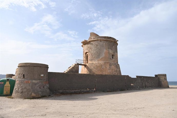 Torreón de San Miguel en Cabo de Gata, en Almería.