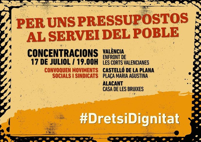 Cartel de la convocatoria