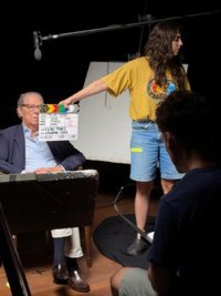 Jerez Film Office colabora en la grabación del documental 'Plus Ultra', debut del cineasta Elías Pérez