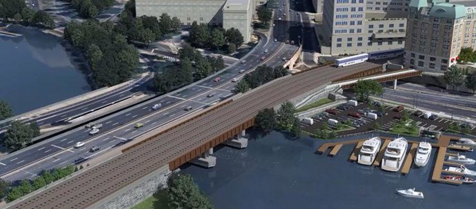 Long Bridge North en Washington