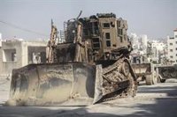 El Ejército israelí comienza una demolición a gran escala del campamento de refugiados palestino de Tulkarem