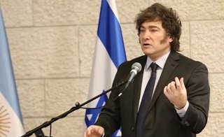 El presidente de Argentina, Javier Milei