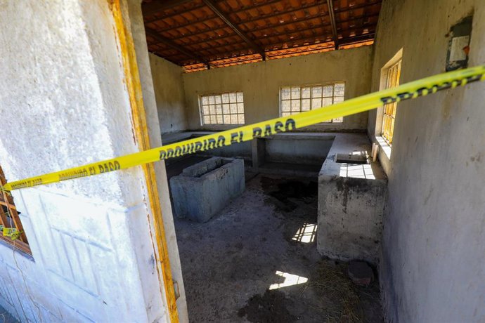 Archivo - Fotografía tomada en el Rancho Izaguirre, situado en el estado de Jalisco, en México, y usado por el Cártel Jalisco Nuevo Generación (CJNG) como centro de confinamiento, adiestramiento y exterminio (archivo)