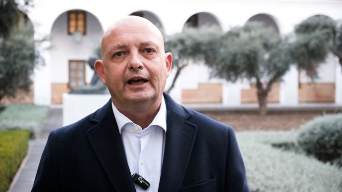 Archivo - El secretario de Organización del PSOE-A, Francisco Rodríguez, en una foto de archivo.