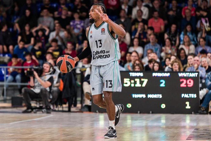 Archivo - El base estadounidense Shannon Evans.