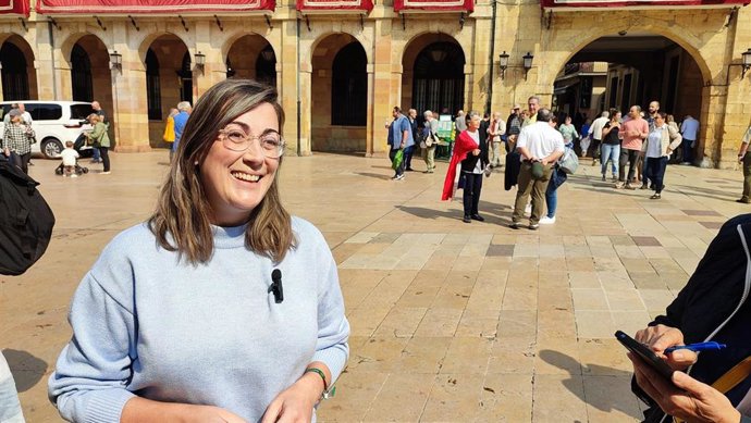 Archivo - La concejala de Vox en Oviedo, Sonsoles Peralta