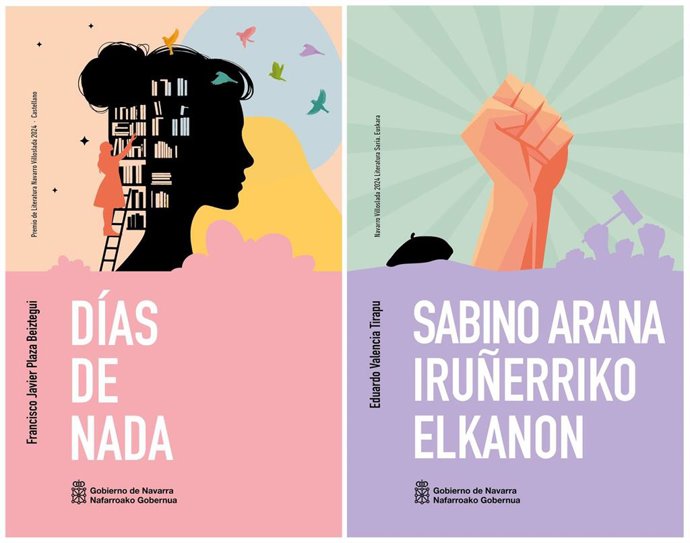 Portadas de los libros.