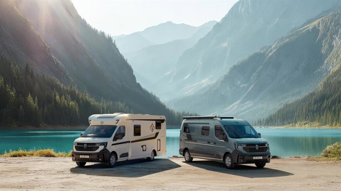 Renault lanza su nueva gama de furgonetas camperizadas y autocaravanas, disponibles a partir de otoño.