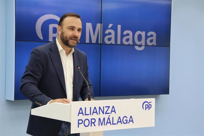 Archivo - El diputado nacional por el PP de Málaga Mario Cortés.