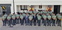 Casi 200 alumnos se incorporan en prácticas a la Guardia Civil de Castilla y León