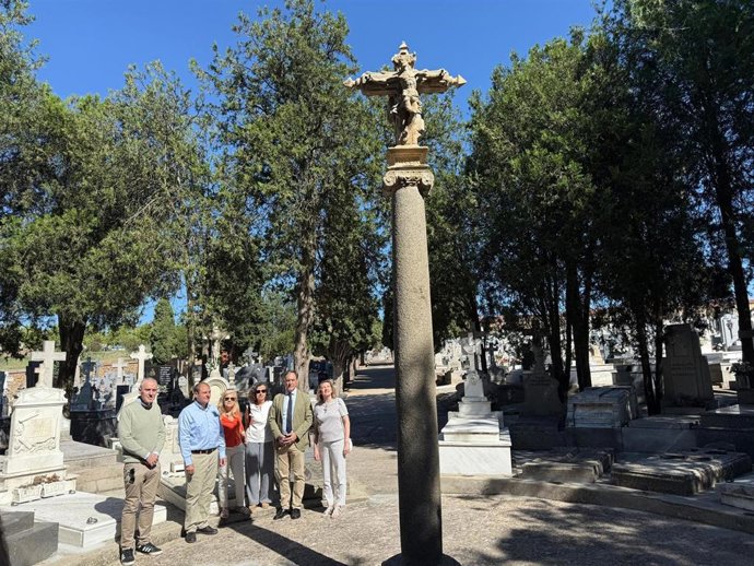 Ayuntamiento y Diócesis de Salamanca restauran el crucero de San Cebrián en el cementerio con un presupuesto de 16.032,50 euros