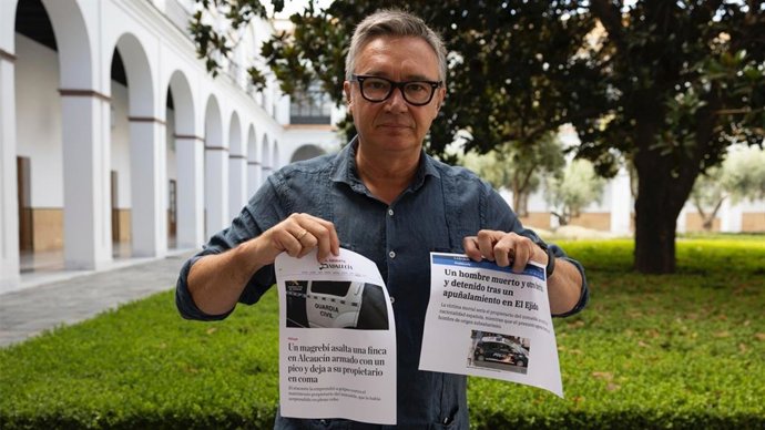 Manuel Gavira, este martes