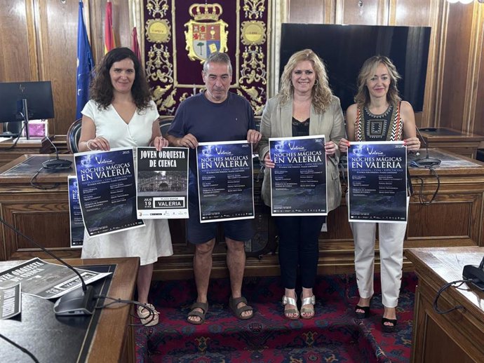 Presentación de Las Noches Mágicas de Valeria