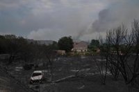 El incendio de Paüls ha quemado 3.317 hectáreas, 1.112 en el Parc Nacional dels Ports (Tarragona)