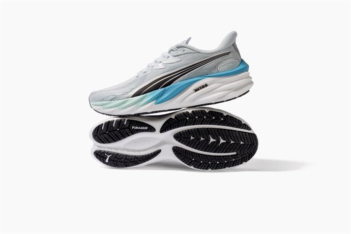 Puma presenta la actualización de su zapatilla de 'running' Velocity Nitro.