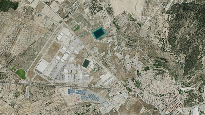 Vista aérea de Biar (Alicante), en una imagen de archivo