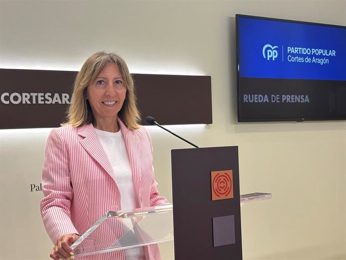 La diputada del PP Aragón Susana Cobos.