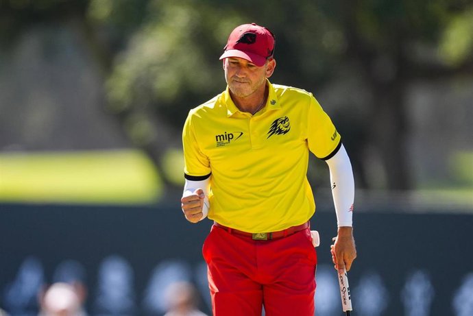 Archivo - El golfista español Sergio García en el LIV Golf Andalucia disputado en Valderrama en julio de 2024.