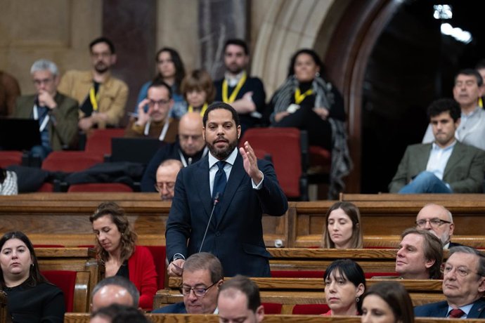 Archivo - El secretari general de Vox, Ignacio Garriga