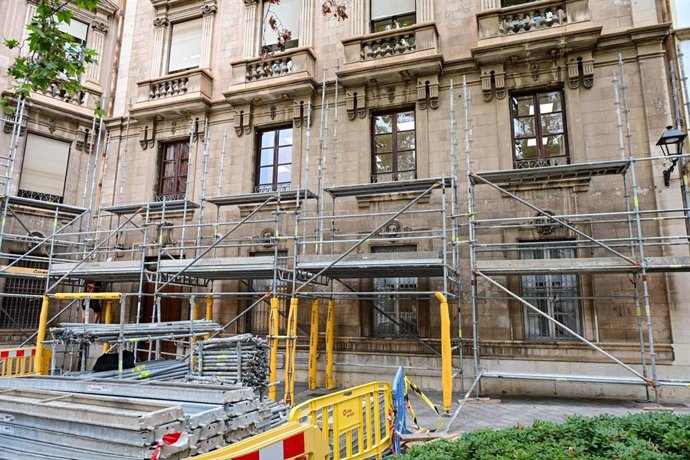 Antigua Casa de Socorro de Palma, en la plaza Santa Eulàlia