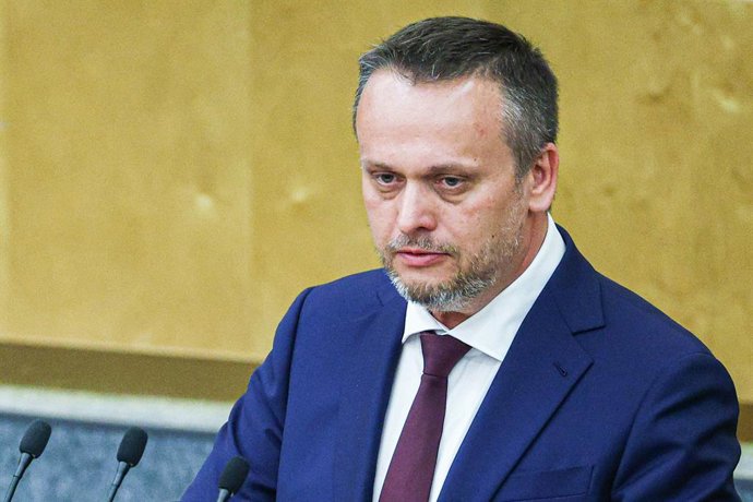 Imagem de arquivo do ministro dos Transportes da Rússia, Andrea Nikitin.