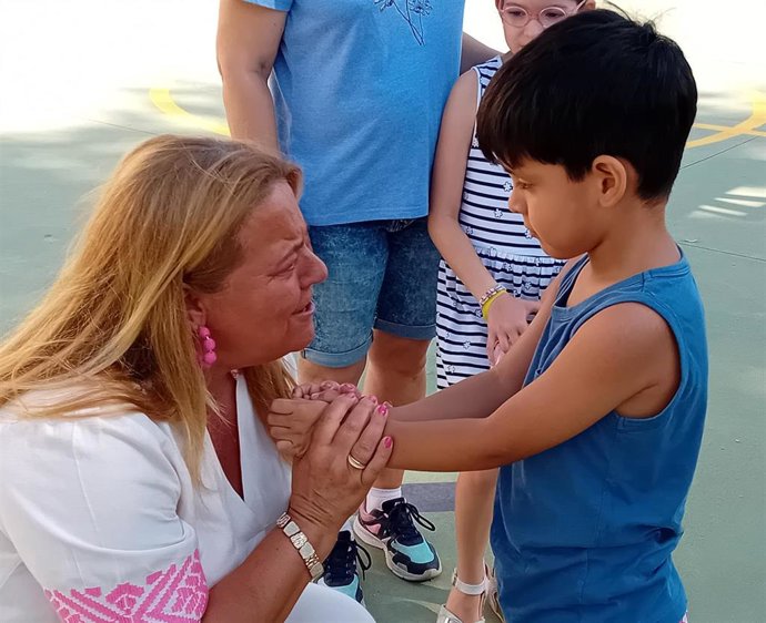 Visita a la escuela de verano de Mundo Acoge en Linares