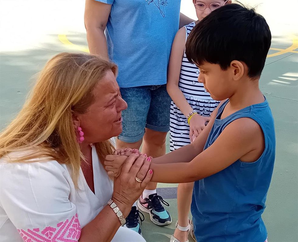 Visita a la escuela de verano de Mundo Acoge en Linares