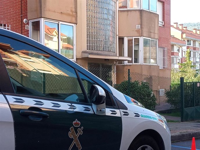Archivo - Un coche de la Guardia Civil. 