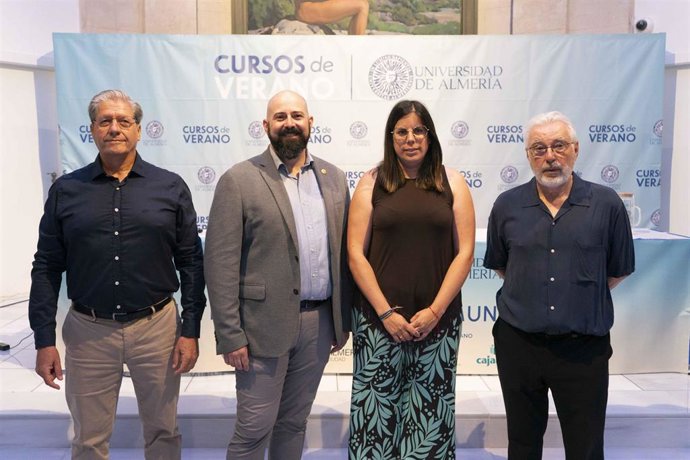 Almudena Morales, Miguel Pérez Valls, Jesús Baca y Javier Fornieles.