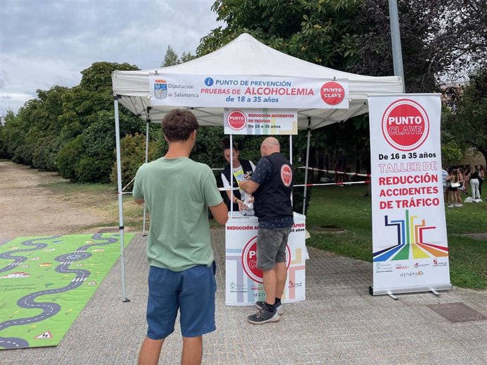 Un punto de prevención para el consumo de alcohol.
