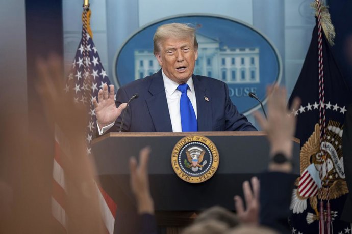 El presidente de EEUU, Donald Trump