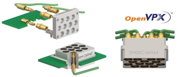 VITA 67.3 RF interconnect solutions from HUBER+SUHNER