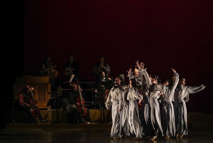 El Ballet Flamenco de Andalucía y la Accademia del Piacere conquistan el Gran Teatro con 'Origen'.