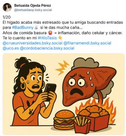 Uno de los 'posts' del hilo ganador.