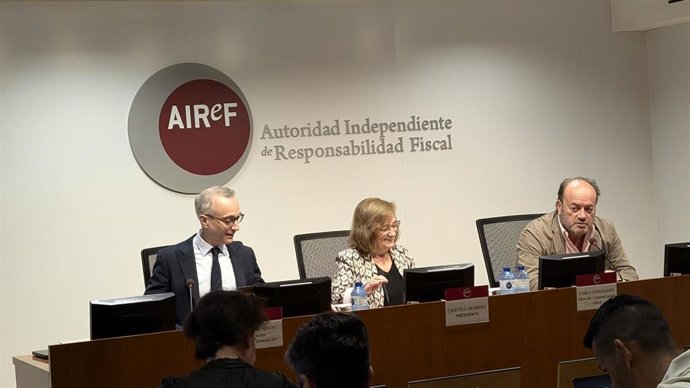 Presentación de la cuarta opinión sobre el IMV presentada este miércoles por la Autoridad Independiente de Responsabilidad Fiscal (AIReF)
